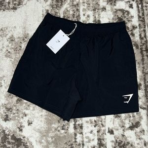 NEW Gymshark black arrival shorts size Small